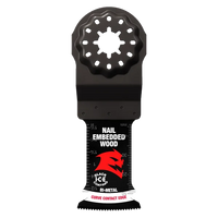 Diablo Tools DOS125BW3 1-1/4in Starlock Bi-Metal Osc. Blades for Nail-Embedded Wood 3pk