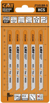 CMT JT244D-5 Jig Saw Blades for Wood – 5-Pack
