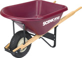 Scenic Road M6-1K 6cu Wheelbarrow with Knobby Pneumatic Tire