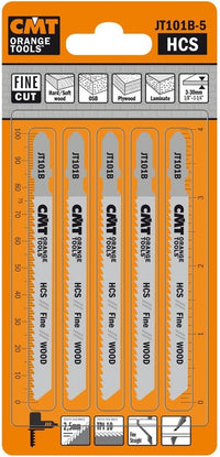 CMT JT144D-5 Jig Saw Blades for Wood – 5-Pack