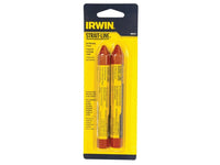 IRWIN 666012 2PK RED CRAYON