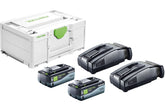 Festool 577328 Energy Set SYS 18V 2x8,0/2xSCA16
