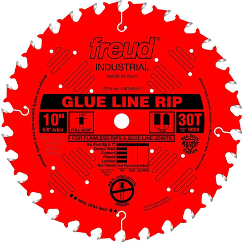 Freud LM74R010 10-Inch Industrial Glue Line Ripping Blade