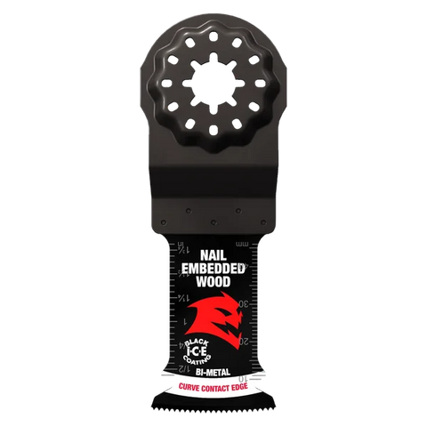 Diablo Tools DOS125BW3 1-1/4in Starlock Bi-Metal Osc. Blades for Nail-Embedded Wood 3pk