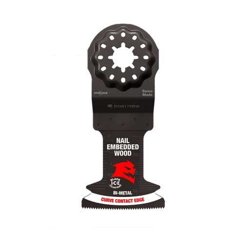 Diablo DOU175BW10 1-3/4" Diablo Demo Demon™ Bi-Metal Oscillating Blades for Nail-Embedded Wood (10-Pack)