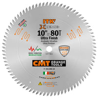 CMT 255.080.10 ITK Xtreme - Ultra Finish Circular Saw Blade