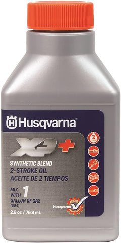 Husqvarna 593271601 XP+ 2-Stroke Engine Oil, Grey, 2.6 oz - SINGLE