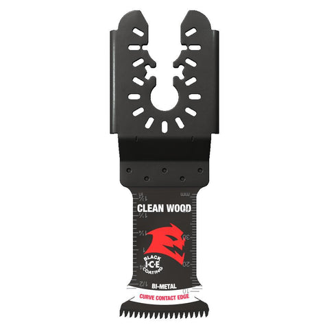 Diablo Tools DOU125JBW10  1-1/4in Universal Fit Bi-Metal Oscillating Blade for Clean Wood