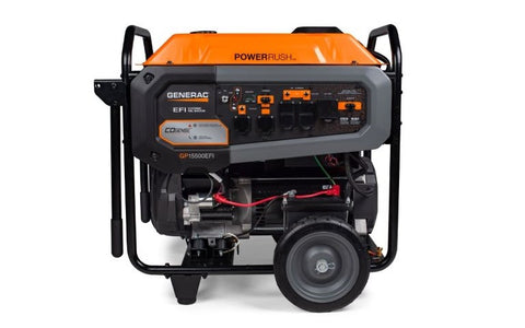 Generac GP15500EFI Portable Generator, 15500W | EFI | Electric Start with COsense | 49ST