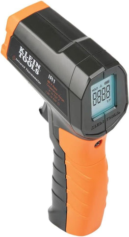 Klein IR1 Infrared Digital Thermometer with Targeting Laser, 10:1