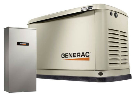 Generac Standby Generator, 26kW | With Whole House Switch | WiFi Enabled