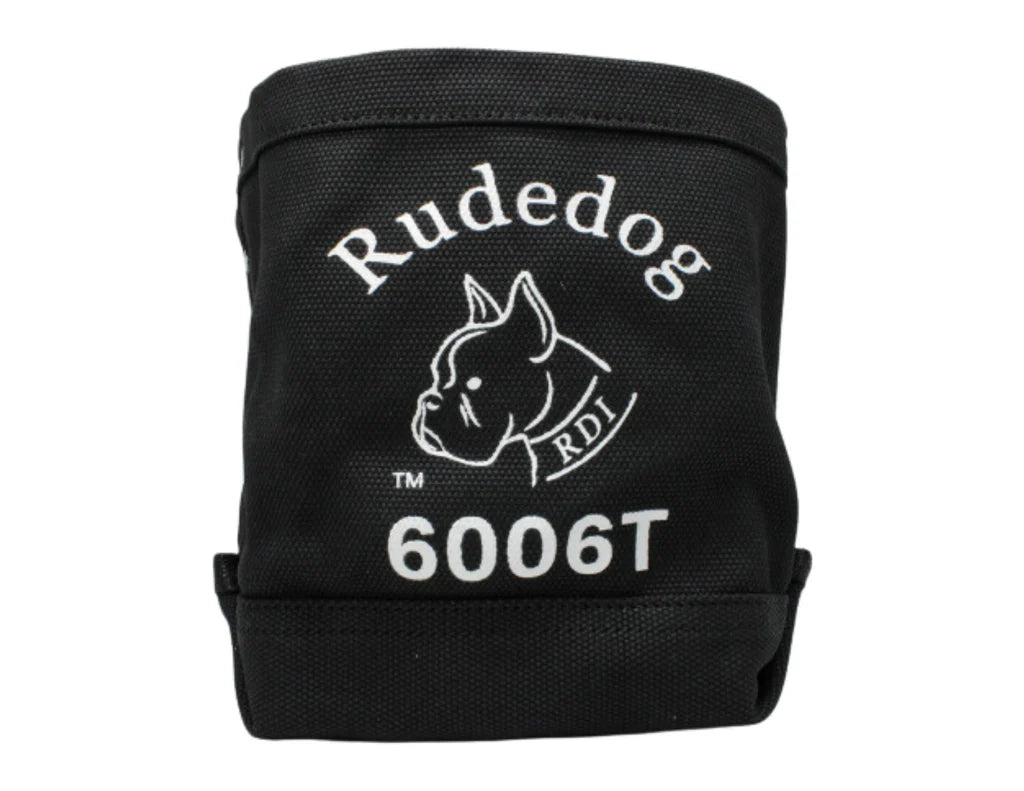 Rudedog USA #B-6006T Black Canvas Bolt Bag