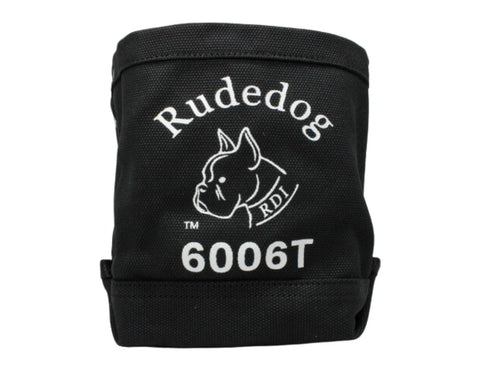 Rudedog USA #B-6006T Black Canvas Bolt Bag