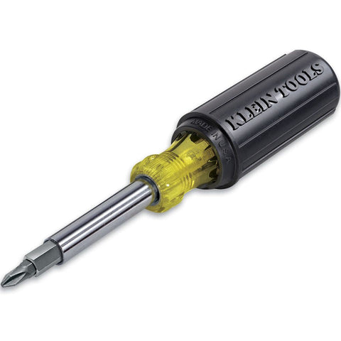 Klein Tools 32500 Multi-Bit Screwdriver / Nut Driver, 11-in-1, Ph, Sl, Sq, Torx Bits