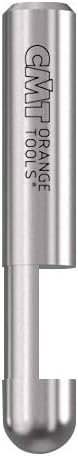 CMT 842.095.11 Solid Carbide Trimmer Bit with 1/4-Inch Diameter with 1/4-Inch Shank