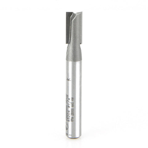 Amana Tool 45204 Carbide Tipped Straight Plunge High Production 1/4 Dia x 1/2 x 1/4 Inch Shank