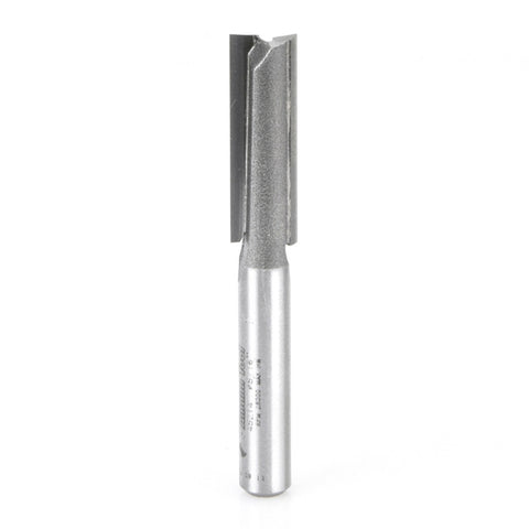 Amana Tool 45214 Carbide Tipped Straight Plunge High Production 5/16 D x 1 CH x 1/4 SHK x 2-1/4 Inch Long Router Bit
