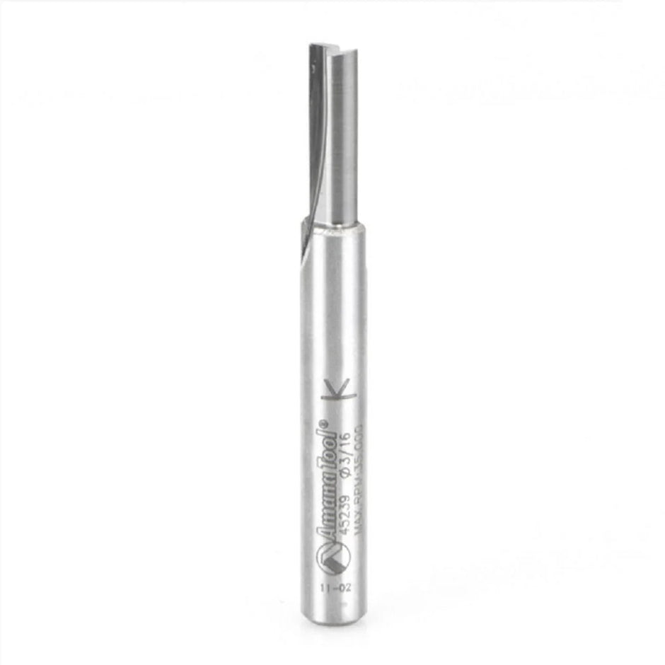 Amana Tool 45962 Fresa A Tuffo Con Punta In Carburo - Raggio 5/16, Diametro Taglio 5/8, Gambo 1/2 - Utensile Da Taglio Professionale - 2