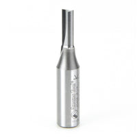 Amana Tool 45408 Solid Carbide Cutting Edge Straight Plunge High Production 1/4 D x 3/4 CH x 2-1/2 Long 1/2 Inch SHK Router Bit