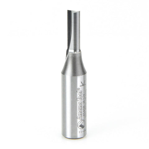 Amana Tool 45408 Solid Carbide Cutting Edge Straight Plunge High Production 1/4 Dia x 3/4 x 1/2 Inch Shank