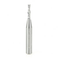 Amana Tool 46200 Solid Carbide Spiral Plunge 1/8 Dia x 1/2 x 1/4 Inch Shank x 2 Inch Long Down-Cut