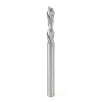 Amana Tool 46416 Solid Carbide Spiral Plunge 1/4 Dia x 1-1/8 x 1/4 Inch Shank Down-Cut