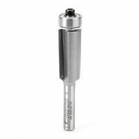 Amana Tool 47105 Carbide Tipped Dynabit Laminate Flush Trim 1/2 D x 1 Inch CH x 1/4 SHK w/ Lower Ball Bearing Router Bit