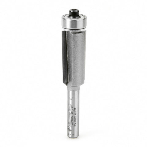 Amana Tool 47105 Carbide Tipped Dynabit Laminate Flush Trim 1/2 D x 1 Inch CH x 1/4 SHK w/ Lower Ball Bearing Router Bit