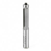 Amana Tool 47124 Carbide Tipped Flush Trim 1/2 D x 1-1/2 CH x 1/2 SHK x 3-7/8 Inch Long Router Bit w/ Lower Ball Bearing