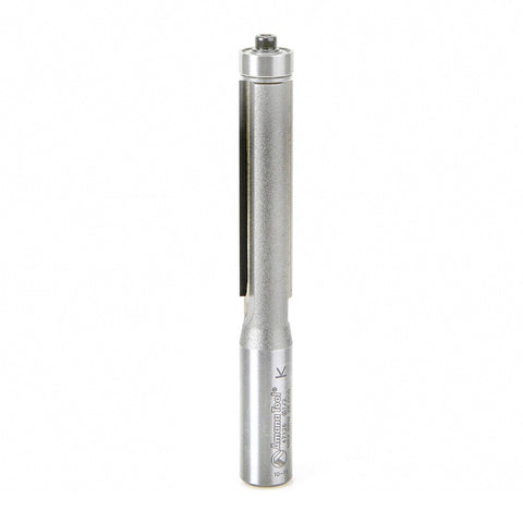 Amana Tool 47126 Carbide Tipped Flush Trim 1/2 D x 2 CH x 1/2 SHK x 4-1/4 Inch Long Router Bit w/ Lower Ball Bearing