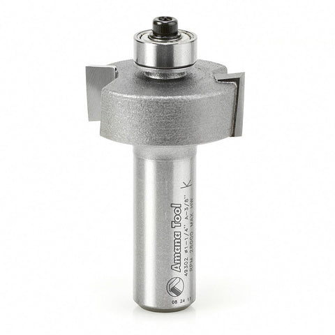 Amana Tool 49302 Rabbeting 3/8 Depth x 1-1/4 Dia x 1/2 x 1/2 Inch Shank