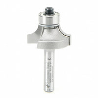 Amana Tool 49504 Carbide Tipped Corner Rounding 1/4 R x 1 Inch D x 1/2 CH x 1/4 SHK w/ Lower Ball Bearing Router Bit