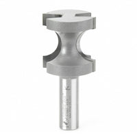 Amana Tool 51560 Carbide Tipped Bullnose 3/8 R x 1-3/8 D x 1-27/64 CH x 1/2 Inch SHK Router Bit