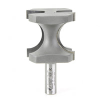 Amana Tool 51564 Carbide Tipped Bullnose 5/8 Radius x 2 Inch Dia x 2 Inch x 1/2 Shank