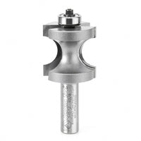 Amana Tool 51572 Carbide Tipped Bullnose 3/8 Radius x 1-3/8 Dia x 1-5/16 x 1/2 Inch Shank