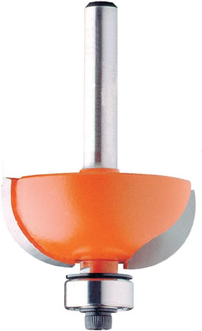 CMT 837.286.11 Cove Bit, 1/4-Inch Shank, 3/8-Inch Radius, Carbide-Tipped
