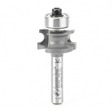 Amana Tool 54163 Carbide Tipped Corner Round 3/32 Radius x49/64 Dia x 25/64 x 1/4 Inch Shank