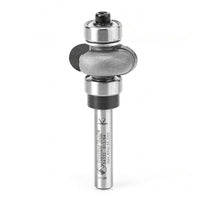 Amana Tool 54332 Carbide Tipped Edge Fluting Assembly 13/64 Radius x 7/8 Dia x 3/8 x 1/4 Inch Shank
