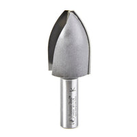 Amana Tool 54524 Carbide Tipped Cove Vertical Raised Panel 1-9/16 Radius x 1-1/8 Dia x 1-5/8 x 1/2 Inch Shank