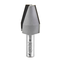 Amana Tool 54532 Carbide Tipped Traditional Vertical Raised Panel 15 Deg x 1-1/8 Dia x 1-5/8 x 1/2 Inch Shank