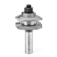 Amana Tool 55380 Carbide Tipped Classical Reversible Stile and Rail Assembly 1-5/8 Dia x 11/16 x 1/2 Inch Shank