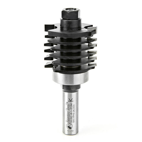 Amana Tool 55392 Carbide Tipped Finger Joint Assembly 1-9/16 Dia x 1-3/8 x 1/2 Inch Shank with Upper BB