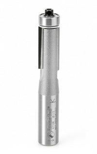 Amana Tool 47108 Carbide Tipped Flush Trim 1/2 D x 1 CH x 1/2 SHK x 3-1/4 Inch Long Router Bit w/ Lower Ball Bearing