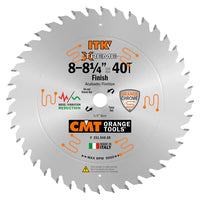 CMT 251.040.08 ITK Industrial Finish Saw Blade, 8-8-1/4-Inch x 40 Teeth 1FTG+4ATB Grind with 5/8-Inch<> Bore