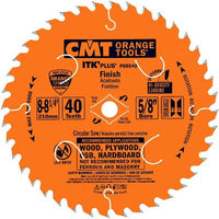 CMT P08040 ITK Plus Finish Saw Blade, 8-8-1/4 x 40 Teeth, 10° ATB+Shear with 5/8-Inch<> bore
