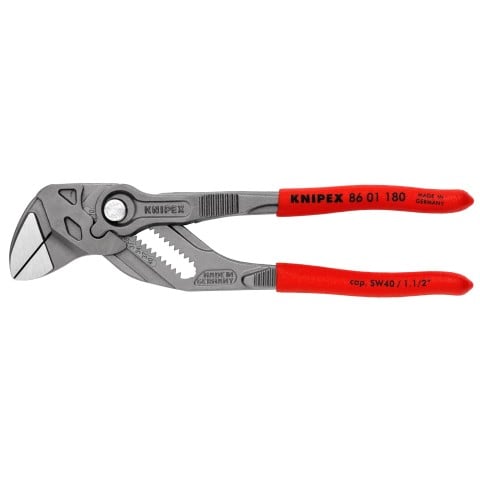 KNIPEX 86 01 180SBA 7 1/4" Pliers Wrench