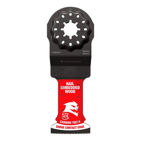 Diablo Tools DOS125BW10  1-1/4in Starlock Bi-Metal Oscillating Blades for Nail-Embedded Wood-10 Pack
