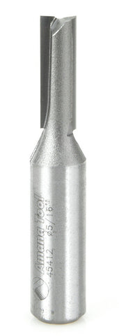 Amana Tool 45412 Carbide Tipped Straight Plunge High Production 5/16 D x 1 CH x 2-3/4 Long x 1/2 Inch SHK Router Bit