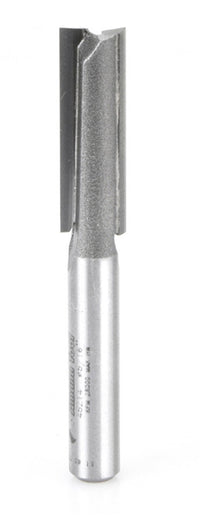 Amana Tool 45214 Carbide Tipped Straight Plunge High Production 5/16 D x 1 CH x 1/4 SHK x 2-1/4 Inch Long Router Bit