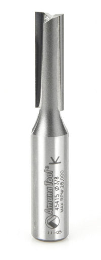 Amana Tool 45415 Carbide Tipped Straight Plunge High Production 3/8 D x 1-1/4 CH x 3 Inch Long x 1/2 Inch SHK Router Bit